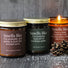 Coconut and soy wax candles for knitters by NNK Press