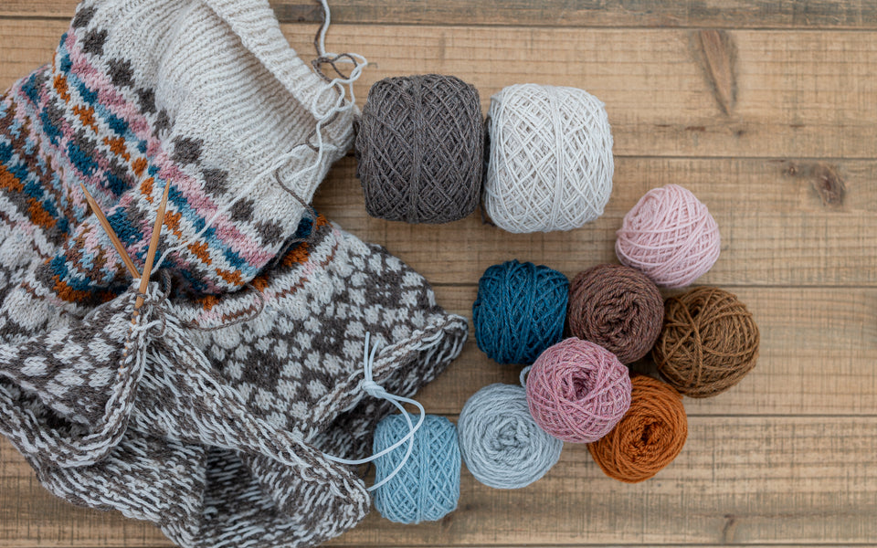 Kit de tricot - Chandail Noomi par Sophie Ochera