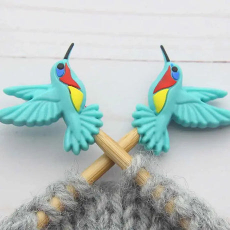 Ensemble de bouchons d'arrêt pour aiguilles ''Animaux'' par Fox & Pines Stitches