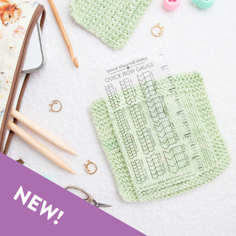 Règle de mesure rapide '' Quick ROW Gauge'' par Twice Sheared Sheep