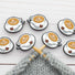 Ensemble de bouchons d'arrêt pour aiguilles ''Camping'' par Fox & Pines Stitches