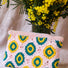 Patron de crochet - Pochette Mimosa par Lise Taylor