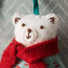 Kit de bricolage en feutre ''Ours Polaire'' par Corinne Lapierre Ltd