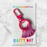 Porte-marqueurs avec 12 marqueurs en forme d'ampoule par Happy Day Knitting