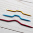 Ensemble de 3 aiguilles à torsade par Fox & Pines Stitches