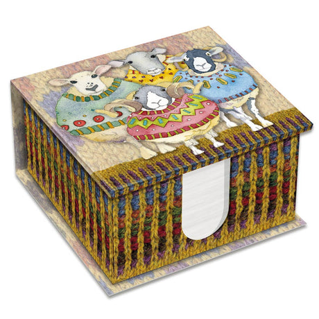 Boîte bloc-notes Moutons par Emma Ball Ltd