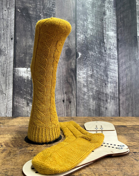 Kit de tricot - Bas Brise d'Automne par Louisette L. Laverdière