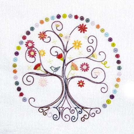 Embroidery Kit - Zen: Tree of life no 7