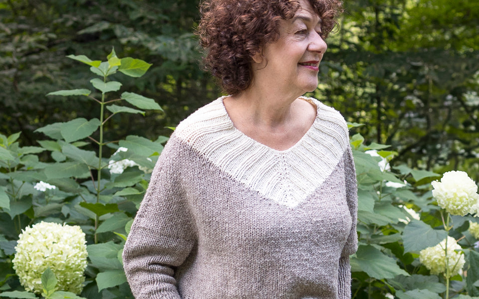 Kit de tricot - Chaika par Midori Hirose