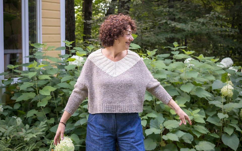 Kit de tricot - Chaika par Midori Hirose