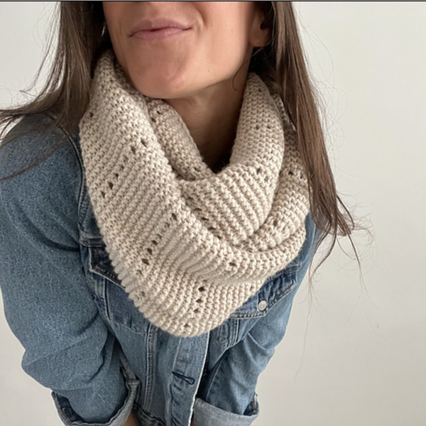 Kit de tricot An Italian Autumn Cowl par An Italian Knitter