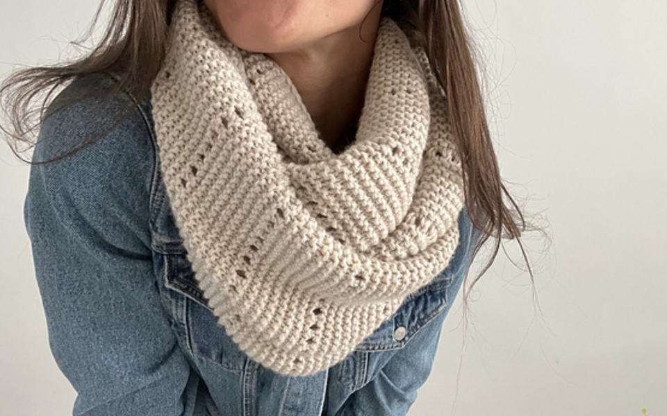 Kit de tricot An Italian Autumn Cowl par An Italian Knitter