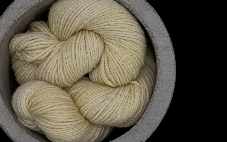 Kit de tricot - Foulard Le St-Sau 100% mérinos par Pure Laine