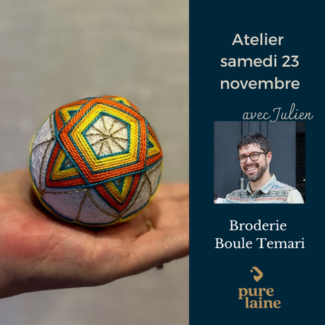 Atelier - Broderie Boule Temari