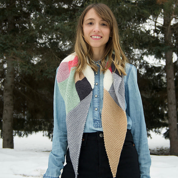 Kit de tricot - Pythagore 2.0 par Marie-Christine Lévesque