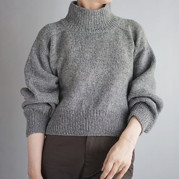 Kit de tricot - Back Yoke Sweater par Noriko Ichikawa