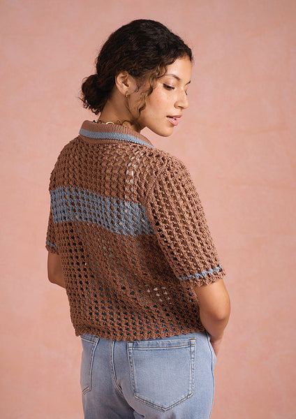 Kit de tricot - Dot Grid Shirt par Georgia Farrel