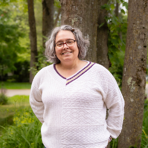 Kit de tricot - Chandail The Graduate par Nancy Pelletier