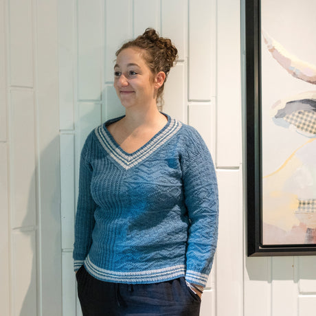 Yarn bundle - The Graduate sweater by Nancy Pelletier