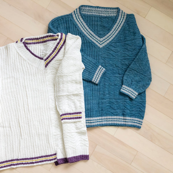 Kit de tricot - Chandail The Graduate par Nancy Pelletier