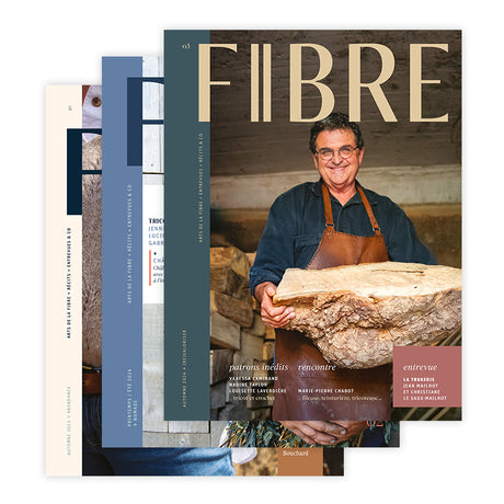 FIBRE magazine - Trio nos 1, 2 et 3