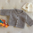 Kit de tricot - Cardigan Alice en Vintage DK par Camille Descôteaux