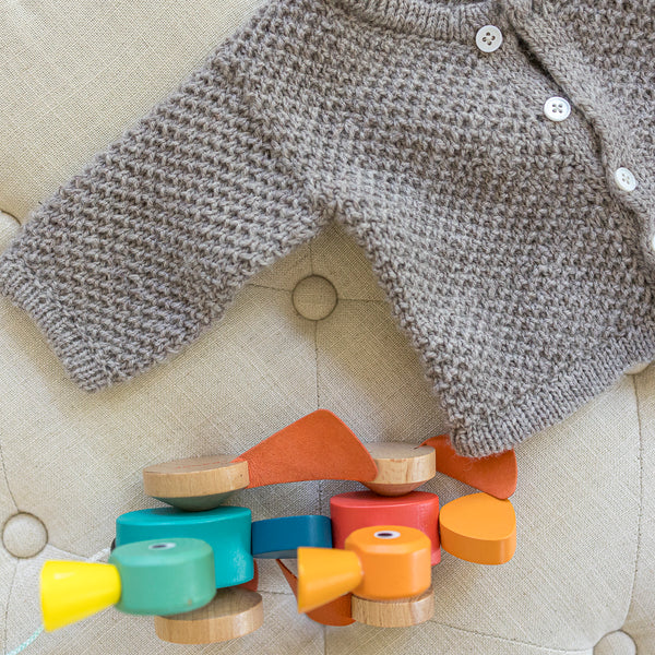 Yarn bundle - Cardigan Alice in Pernilla by Camille Descoteaux