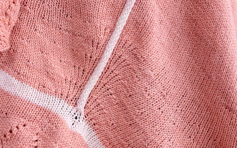 Kit de tricot - Châle Whitton Shawl par ByDoumBaril