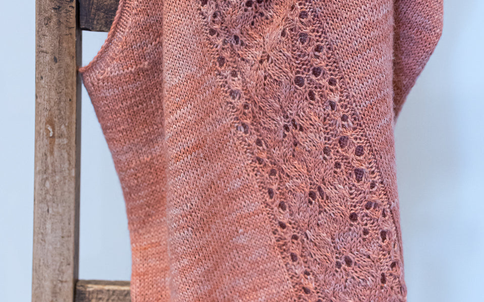 Kit de tricot - Camisole Jardin Secret par Gabrielle Vézina