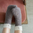 Kit de tricot - Chaussettes Café Crème par Louisette L. Laverdière