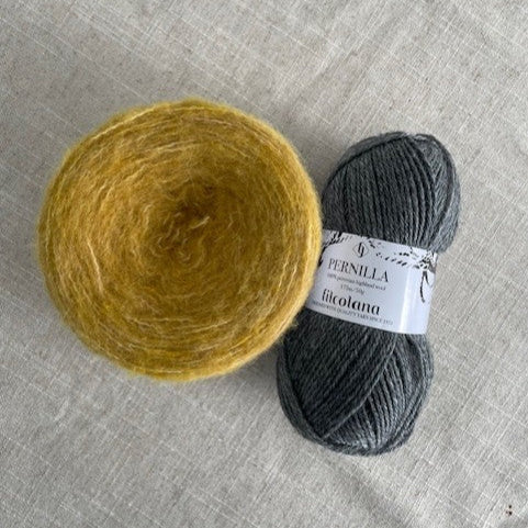 Yarn bundle - Stripetastic Scarf by Maxim Cyr