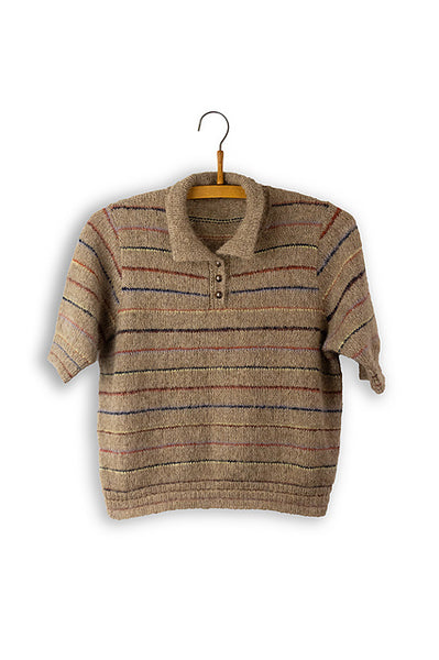Kit de tricot - Polo Gunta Shirt par Helga Isager