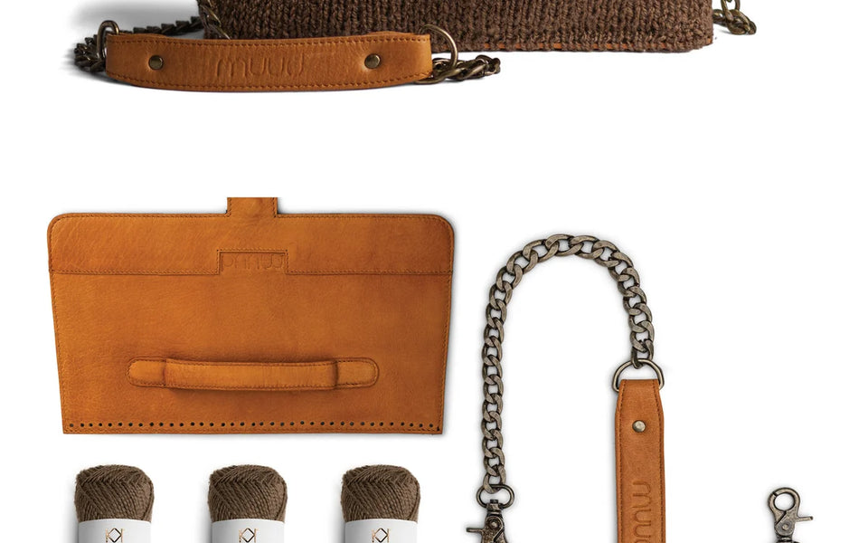 Kit de tricot - Sac Haumea par Muud