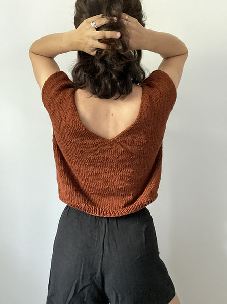 Kit de tricot - The Amess Tee par Pacific Knot