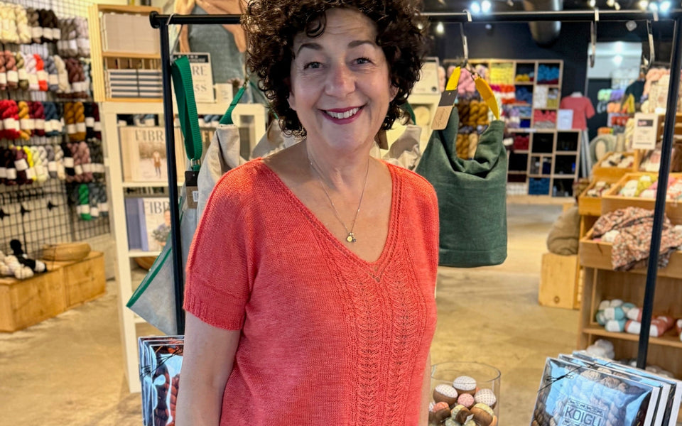 Kit de tricot - T-shirt Adventitious par Olga Putano