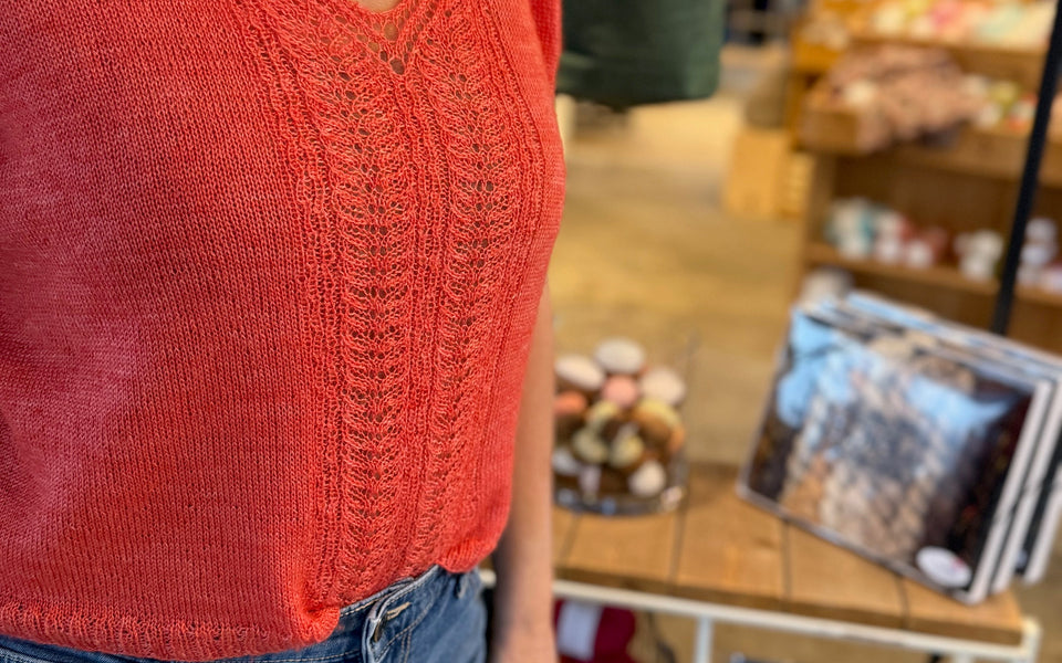 Kit de tricot - T-shirt Adventitious par Olga Putano