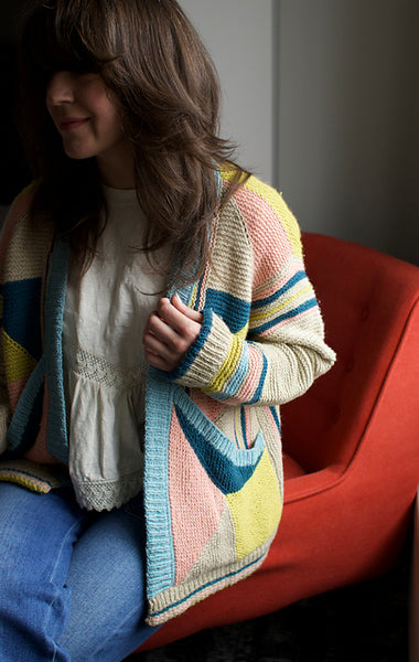 Kit de tricot - Kal vacances Olga's Jacket par Olga Putano