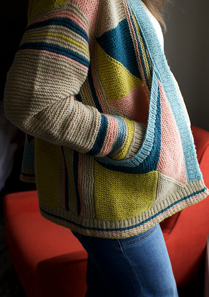 Kit de tricot - Kal vacances Olga's Jacket par Olga Putano
