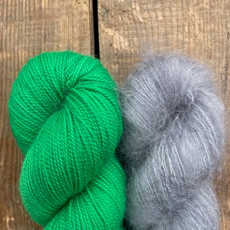 Knitting kit - Marée mittens by Sarah Bleau
