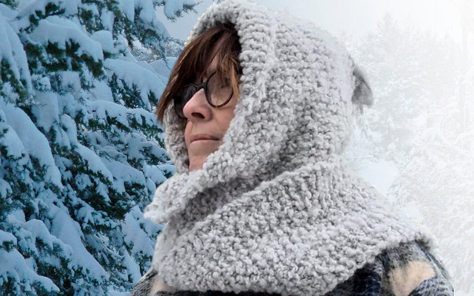 Kit de tricot - Hoodie my hoodie par Lulu Designs