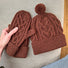 Knitting kit - Severnside hat and mittens by Annabel Williams