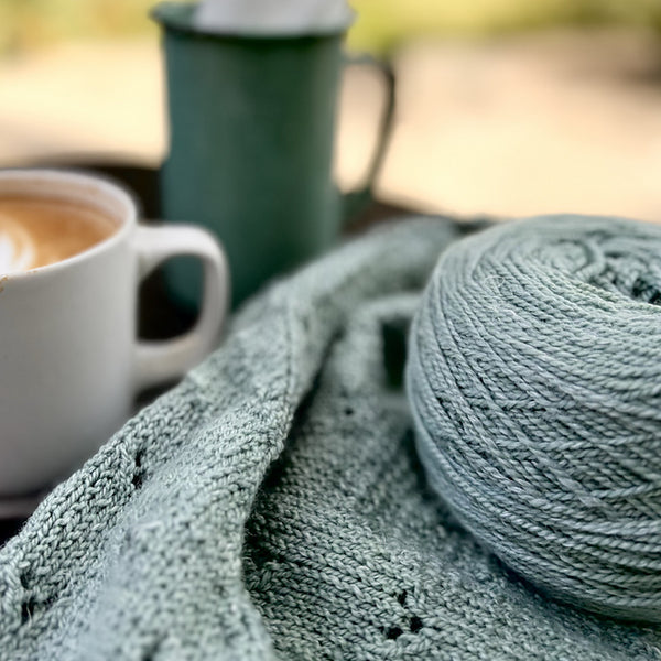 Kit de tricot - Châle Sunny par Marie-Josée Lafleur