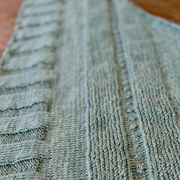Kit de tricot - Châle Sunny par Marie-Josée Lafleur