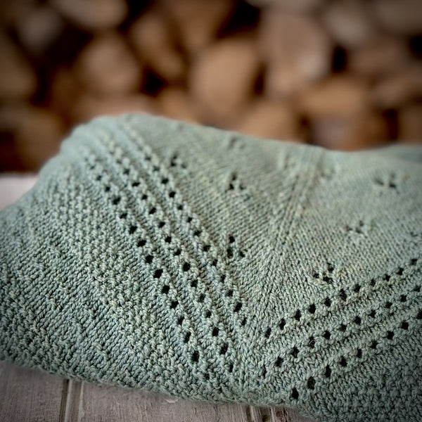 Kit de tricot - Châle Sunny par Marie-Josée Lafleur