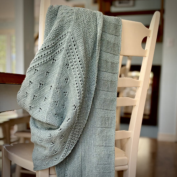 Kit de tricot - Châle Sunny par Marie-Josée Lafleur