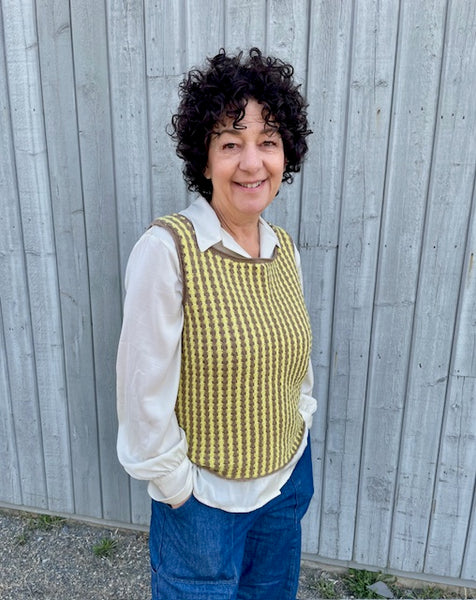 Kit de tricot - Camisole Vandglimt par Maria Bach Jensen