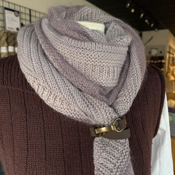 Kit de Tricot - Châle Volute par Henriette Corbeil