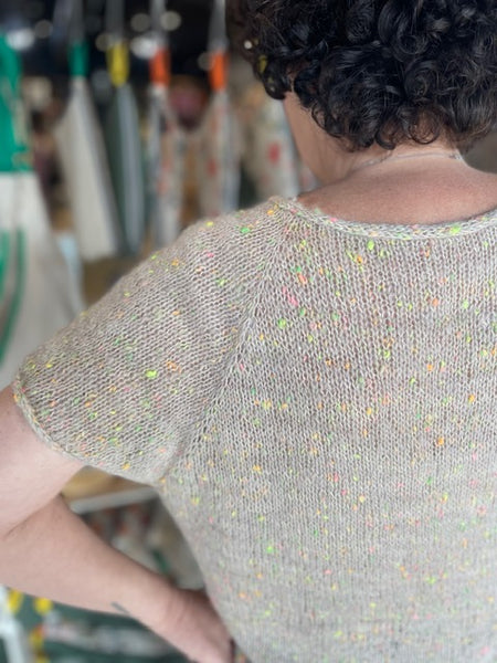Yarn bundle - Cumulus Blouse in Confetto by PetiteKnit