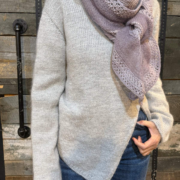 Kit de Tricot - Châle Volute par Henriette Corbeil