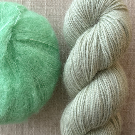 Kit de tricot - Chaussettes Café Crème par Louisette L. Laverdière